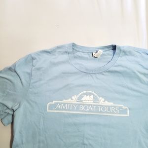 Amity Boat Tours (Jaws) Unisex T-Shirt Size L